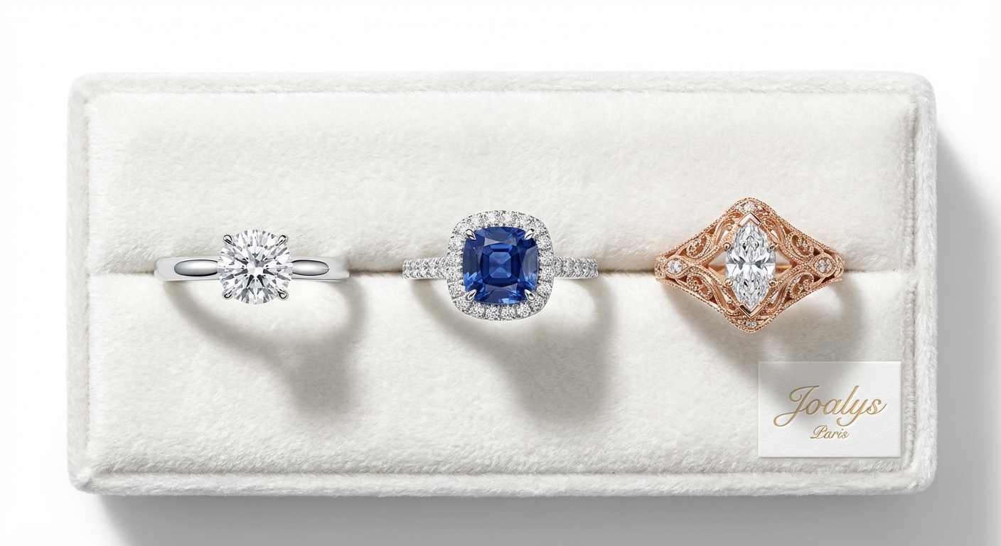 Custom ring design examples - Joalys Paris luxury jewelry