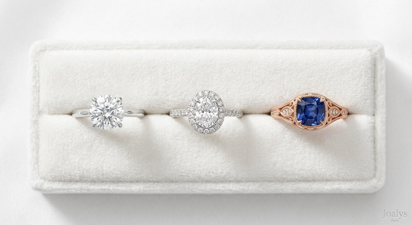 Custom ring design examples - Joalys Paris luxury jewelry