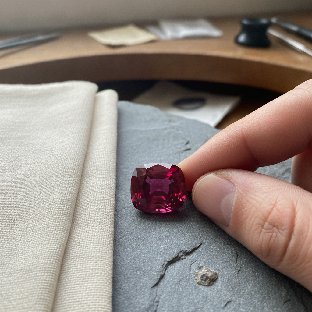 pigeon blood ruby | Joalys Paris